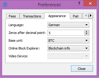 Bitcoin Wallet Electrum