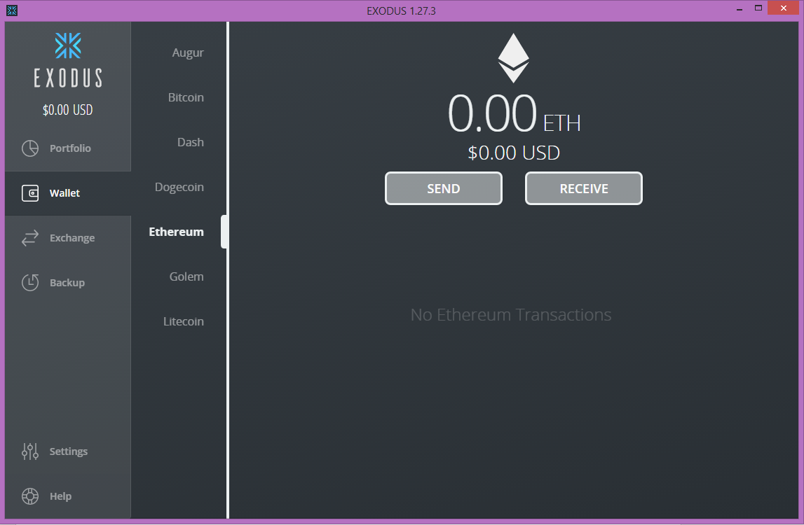 Exodus Wallet