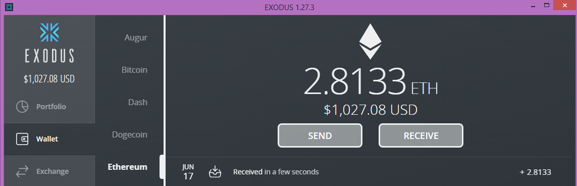 Exodus Wallet